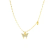 Fangxing S925 sterling silver butterfly Necklace, a new and niche design pendant with a light luxury and high-end feel for autumn and winter, a best-selling collarbone chain Application Scenario